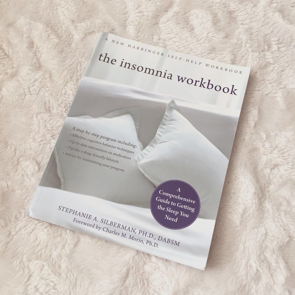 'The Insomnia Workbook' Stephanie Silberman Softcover CBT Guide